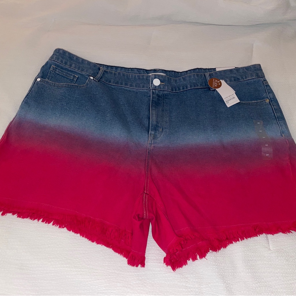 Lane Bryant Boyfriend Midi Shorts